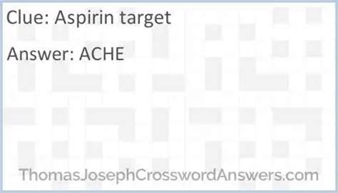 We cover hundreds of puzzles. . Need aspirin crossword clue